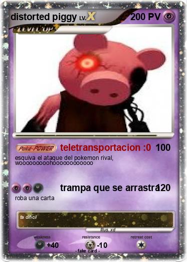 Pokemon distorted piggy