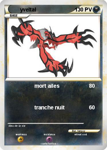 Pokemon yveltal