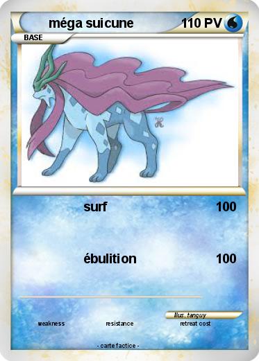 Pokemon méga suicune