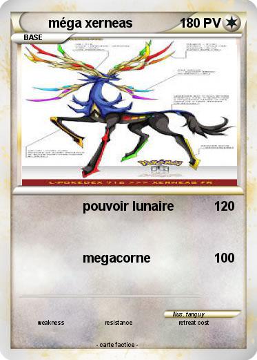 Pokemon méga xerneas