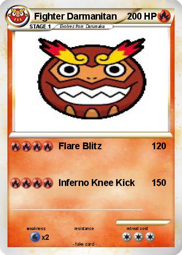 Pokemon Fighter Darmanitan