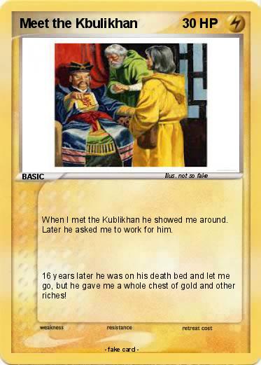 Pokemon Meet the Kbulikhan