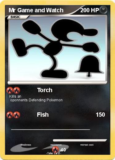 Pokemon Mr Game and Watch