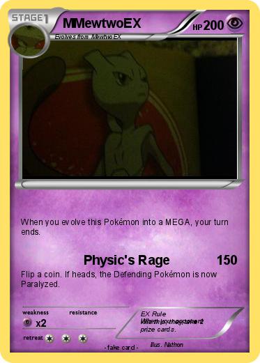 Pokemon MMewtwoEX