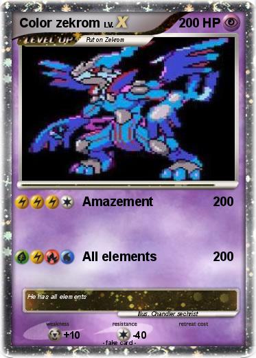 Pokemon Color zekrom