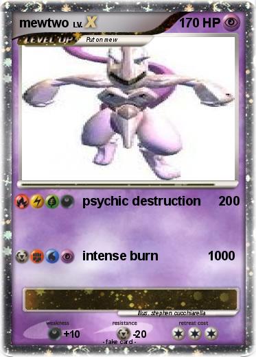 Pokemon mewtwo