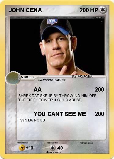 Pokemon JOHN CENA