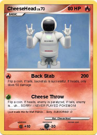 Pokemon CheeseHead