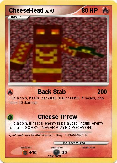 Pokemon CheeseHead