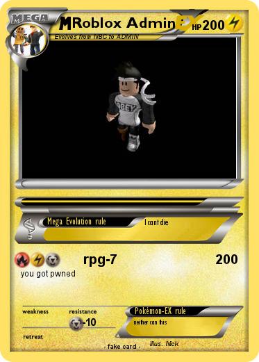Pokemon Roblox Admin