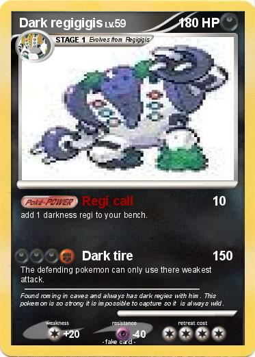 Pokemon Dark regigigis