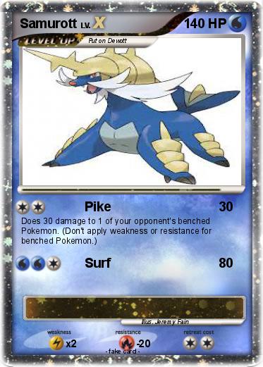 Pokemon Samurott