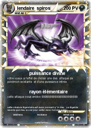 Pokemon lendaire  spiros
