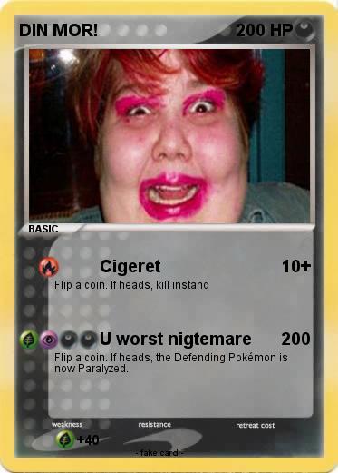 Pokemon DIN MOR!