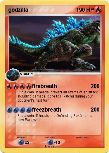 Pokemon godzilla