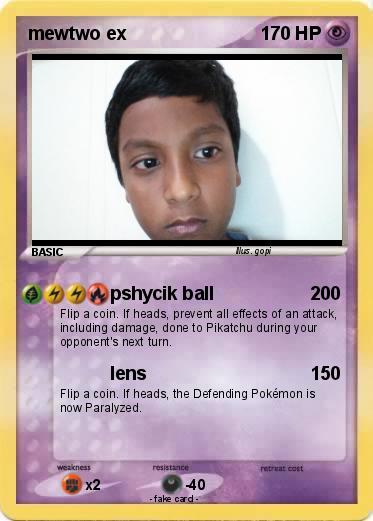 Pokemon mewtwo ex