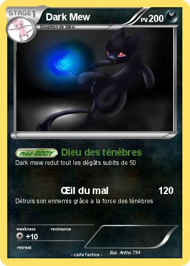 Pokemon Dark Mew