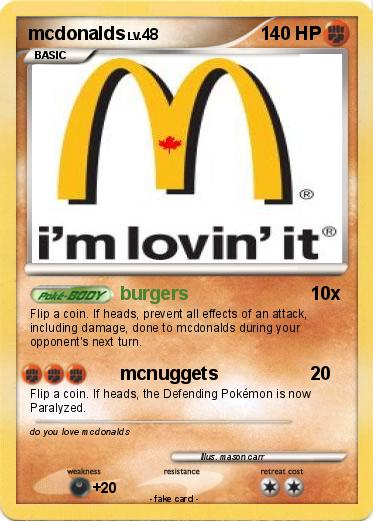 Pokemon mcdonalds