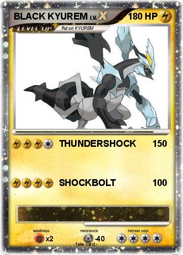 Pokemon BLACK KYUREM