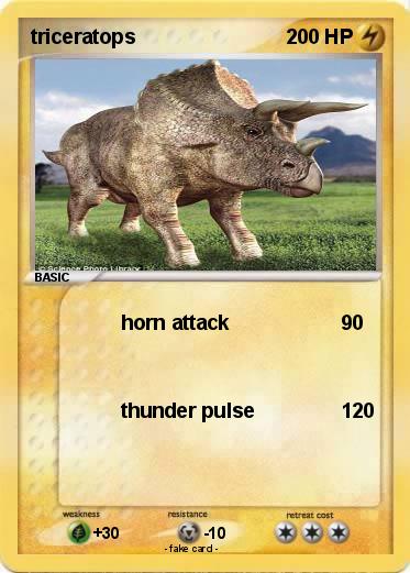 Pokemon triceratops