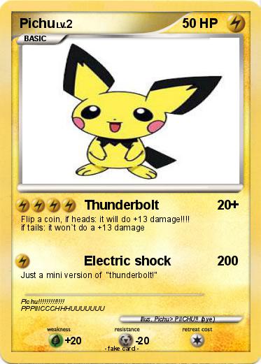 Pokemon Pichu