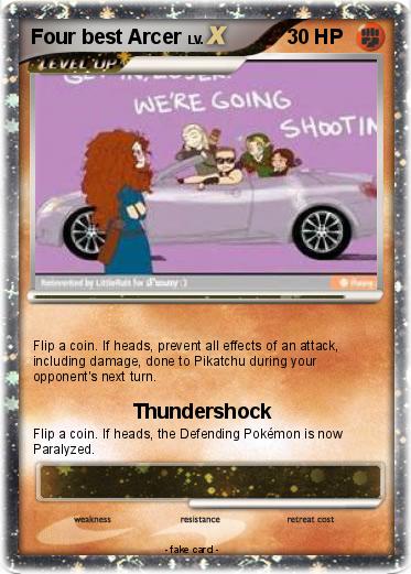 Pokemon Four best Arcer