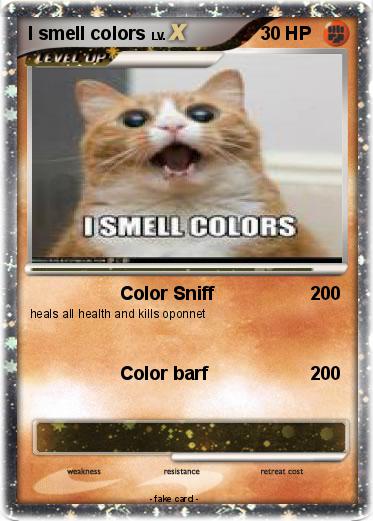 Pokemon I smell colors