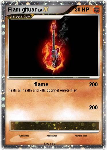 Pokemon Flam gituar