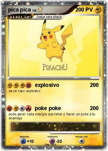 Pokemon pica pica
