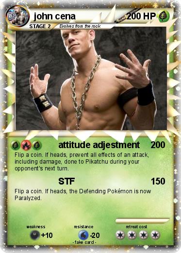 Pokemon john cena