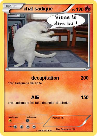 Pokemon chat sadique