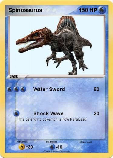 Pokemon Spinosaurus