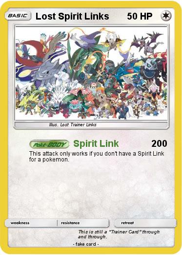 Pokemon Lost Spirit Links