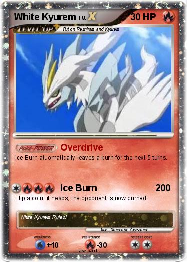 Pokemon White Kyurem