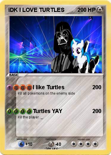 Pokemon iDK I LOVE TURTLES