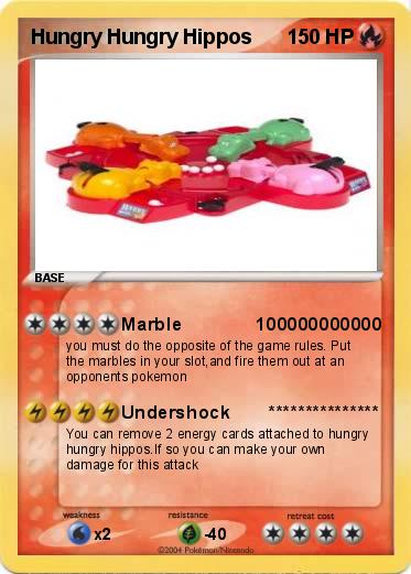 Pokemon Hungry Hungry Hippos