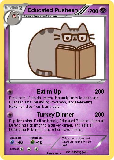 Pokemon Educated Pusheen