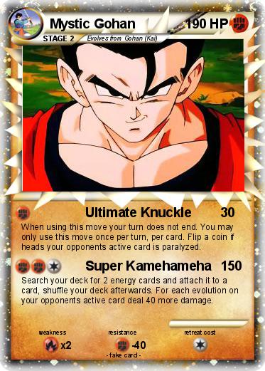 Pokemon Mystic Gohan