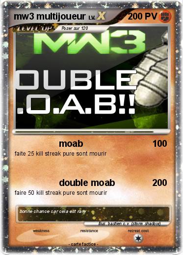 Pokemon mw3 multijoueur