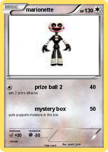 Pokemon marionette