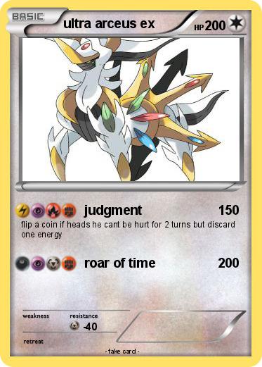 Pokemon ultra arceus ex