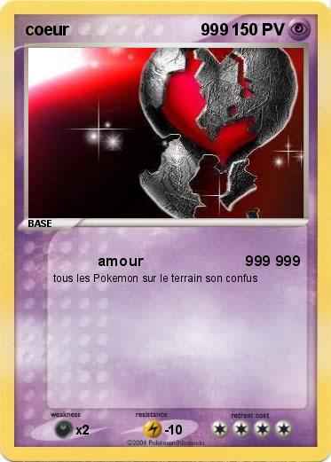 Pokemon coeur                             999