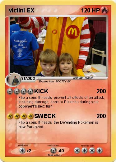 Pokemon victini EX