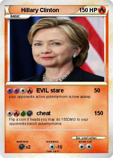 Pokemon Hillary Clinton