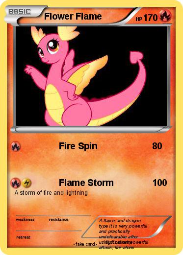 Pokemon Flower Flame