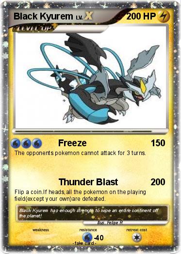 Pokemon Black Kyurem