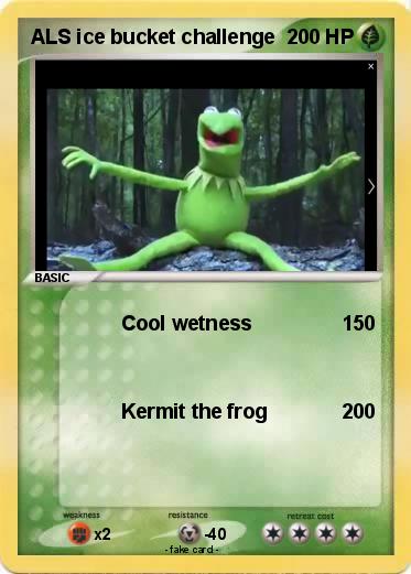 Pokemon ALS ice bucket challenge
