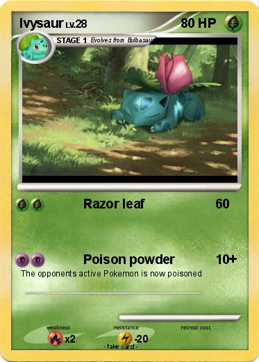 Pokemon Ivysaur