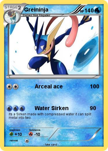 Pokemon Greininja