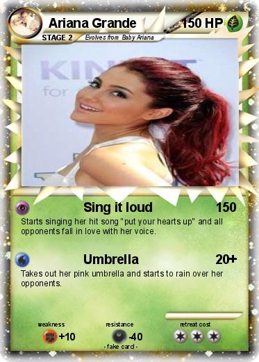 Pokemon Ariana Grande